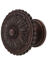 Dahlia Cabinet Knob - 1 1/4" Diameter